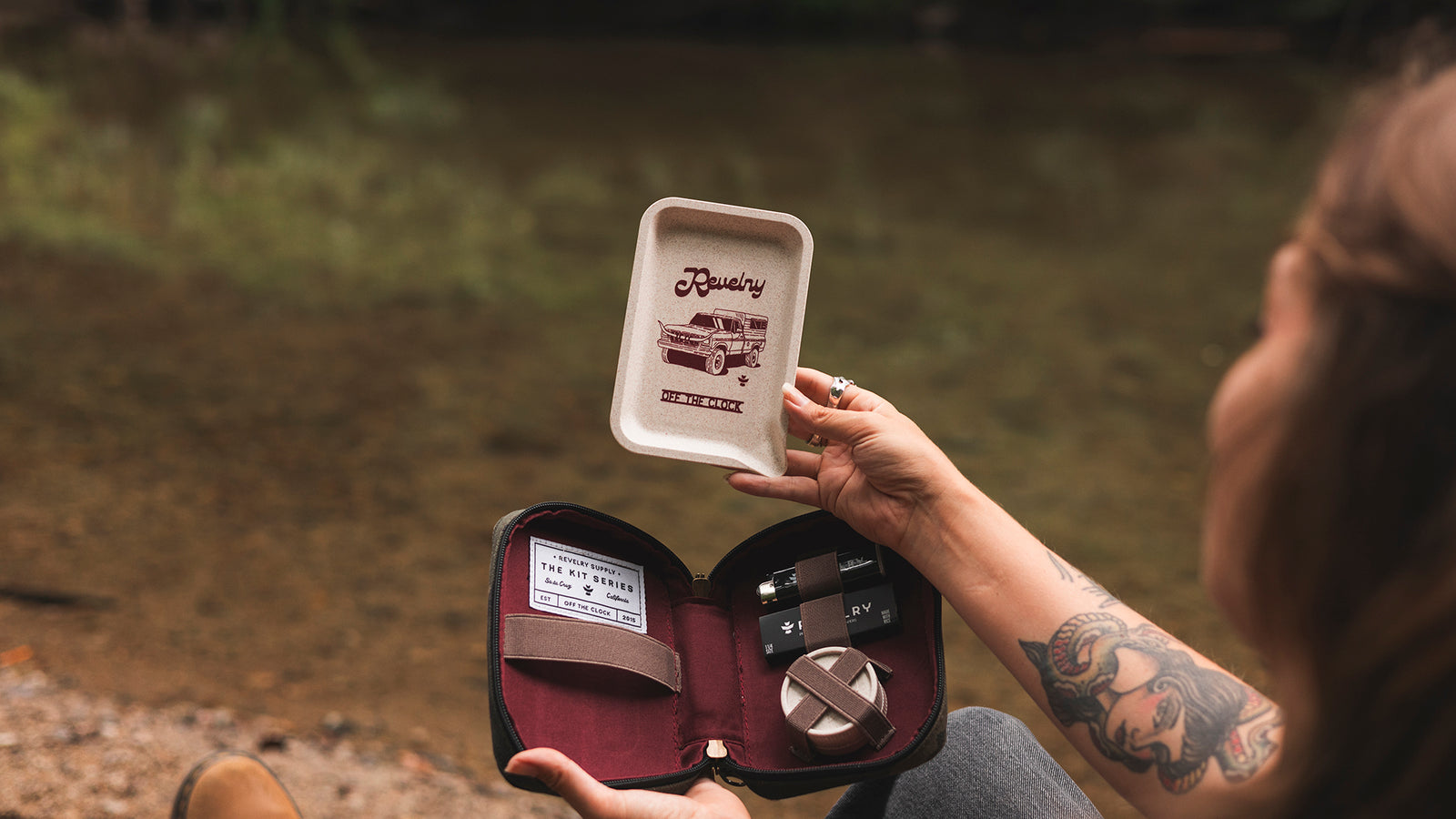 Revelry Supply - Smell Proof Luggage - Homepage Slideshow Slide ROLLING KIT TRAVELER - Shop The New Rolling Kit Traveler Now!
