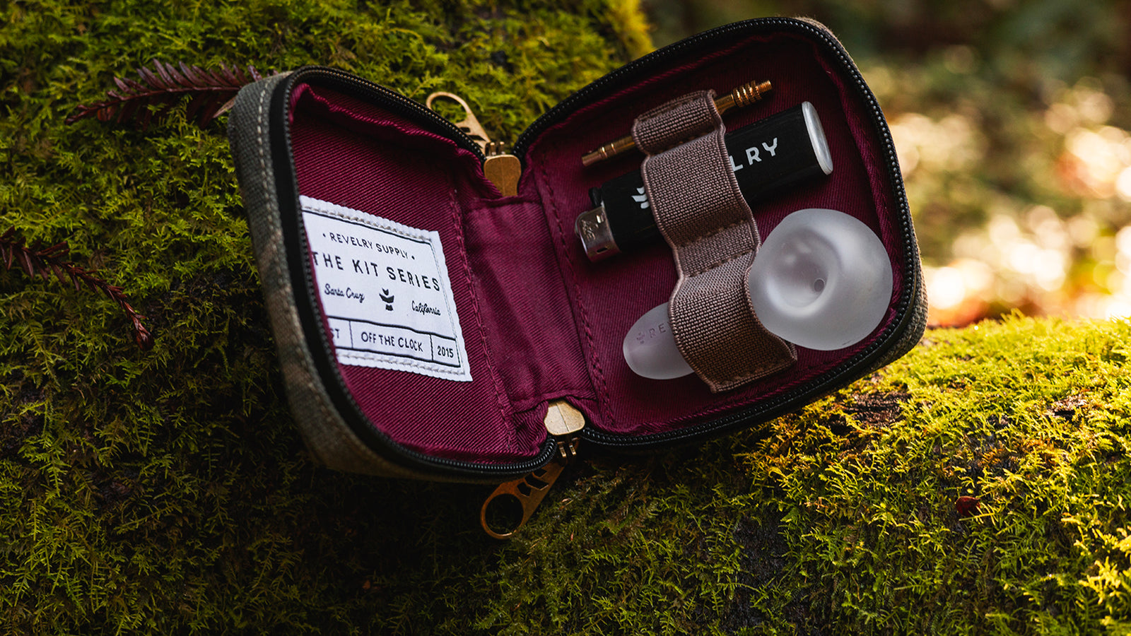 Revelry Supply - Smell Proof Luggage - Homepage Slideshow Slide New! The Pipe Kit Traveler - Shop the New Pipe Kit Traveler Now!
