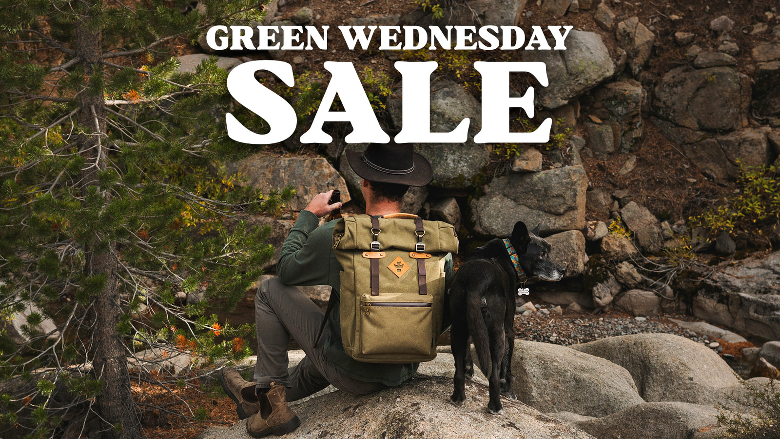 Revelry Supply - Smell Proof Luggage - Homepage Slideshow Slide The Early Green Wednesday Sale - Up to 50% OFF SELECT ITEMS & 20% OFF SITEWIDE