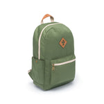 Green Nylon Smell Proof Water Resistant Backpack Bag