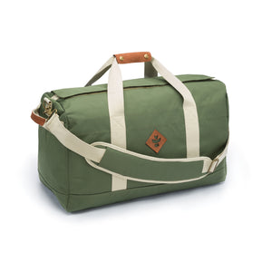 Green Nylon Smell Proof Water Resistant Medium Duffle