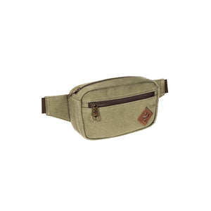 Sage Canvas Smell Proof Water Resistant Crossbody Bag