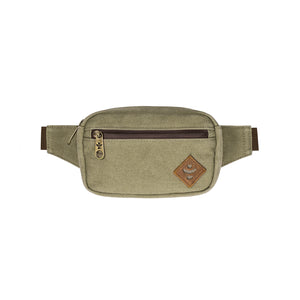 Sage Canvas Smell Proof Water Resistant Crossbody Bag