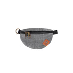 Crosshatch Grey Nylon Smell Proof Water Resistant Fanny Pack