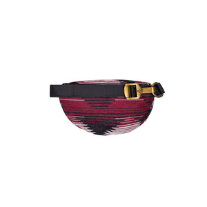 Maroon Pattern Smell Proof Water Resistant Fanny Pack