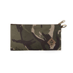 Camo Brown Canvas Smell Proof Water Resistant Zipper Bank Bag