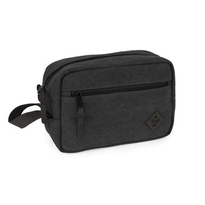 Smoke Canvas Smell Proof Water Resistant Toiletry Dopp Kit Bag